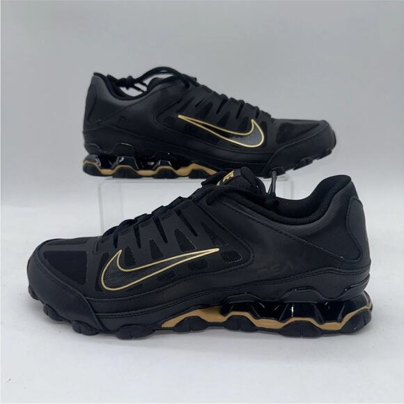 Nike Reax 8 TR Mesh (621716 020) Sneaker Trainer Black Running Men's Size 12 - Picture 1 of 5